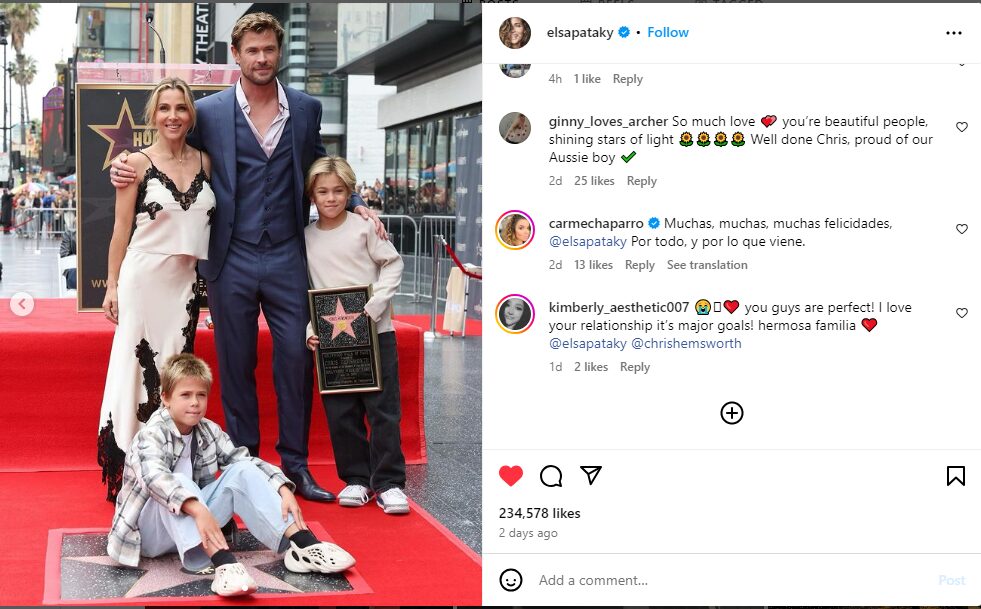 Chris Hemsworth's Wife Slammed For Wearing "Pajamas" To Hollywood Star Event