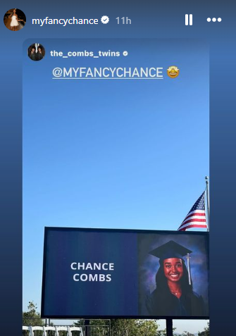 Diddy’s Sons King & Justin Present in L.A. ...For Chance's Graduation